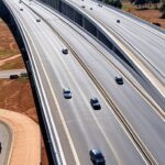 Viaduto no DF conectando Recanto das Emas e Riacho Fundo II, melhorando mobilidade urbana em 2026.