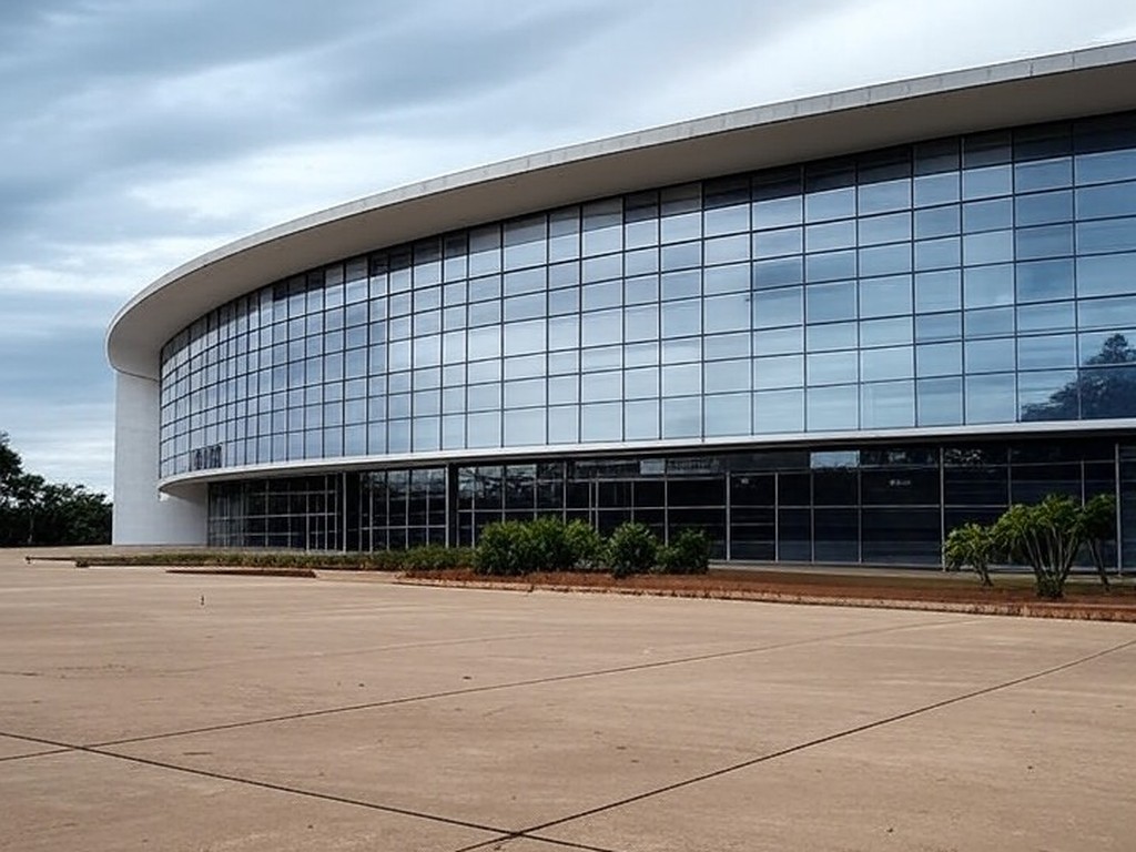 Prédios públicos vazios em Brasília, ilustrando folga de servidores do DF e crise no serviço público.