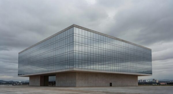 Edifício da Câmara Legislativa do DF em Brasília, sob céu nublado, simbolizando falhas no apoio a mulheres e idosos.