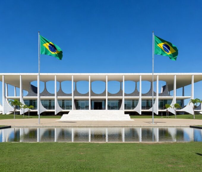 Fachada do STF em Brasília representando negação de pedido para CPI do Banco Master pelo Ministro Zanin.