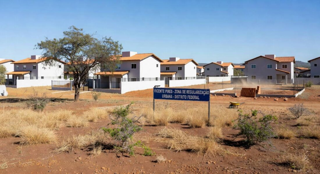 Entrega da primeira escritura de Vicente Pires. Foto: Suzano Almeida