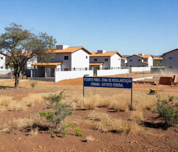 Entrega da primeira escritura de Vicente Pires. Foto: Suzano Almeida