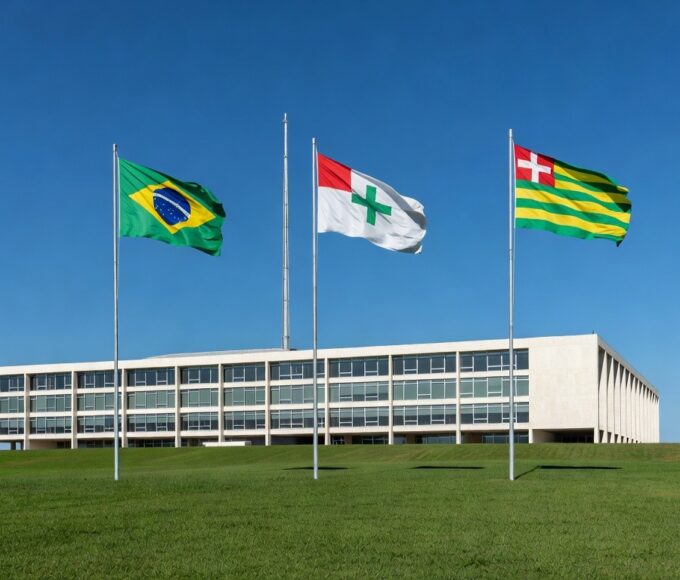 Palácio do Buriti em Brasília, sede do governo do DF, simbolizando suspensão de portaria sobre remuneração de professores temporários.