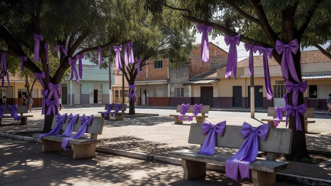 Campanha Junho Violeta do CREAS Samambaia para proteção de idosos