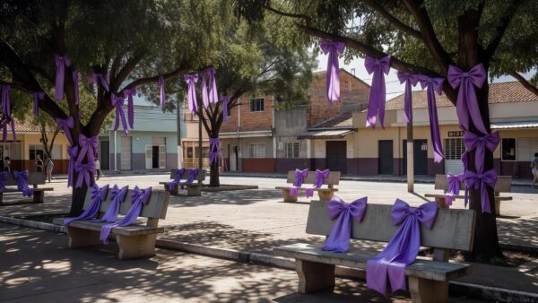 Campanha Junho Violeta do CREAS Samambaia para proteção de idosos