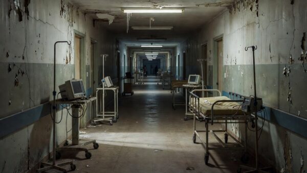 Hospital público do SUS em Brasília simbolizando crise e subfinanciamento
