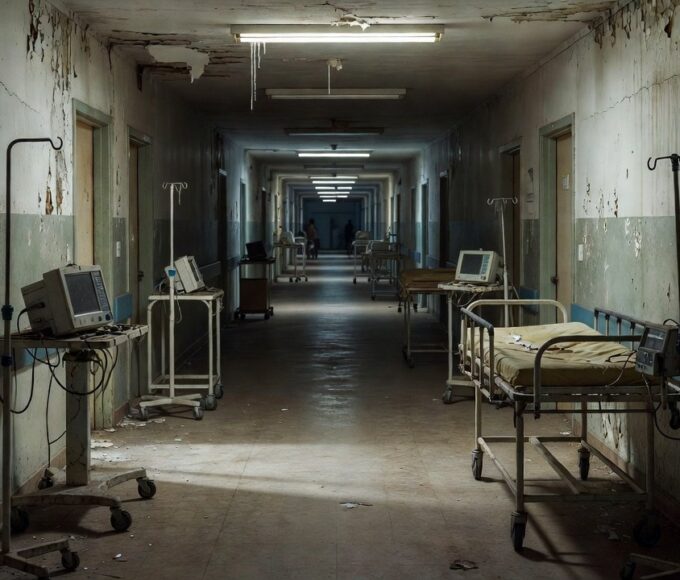 Hospital público do SUS em Brasília simbolizando crise e subfinanciamento