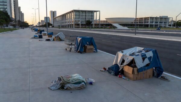 Câmara Legislativa do DF em Brasília, crítica a projeto de internação compulsória de moradores de rua