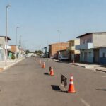 Viaturas policiais do GDF em operação integrada em Ceilândia