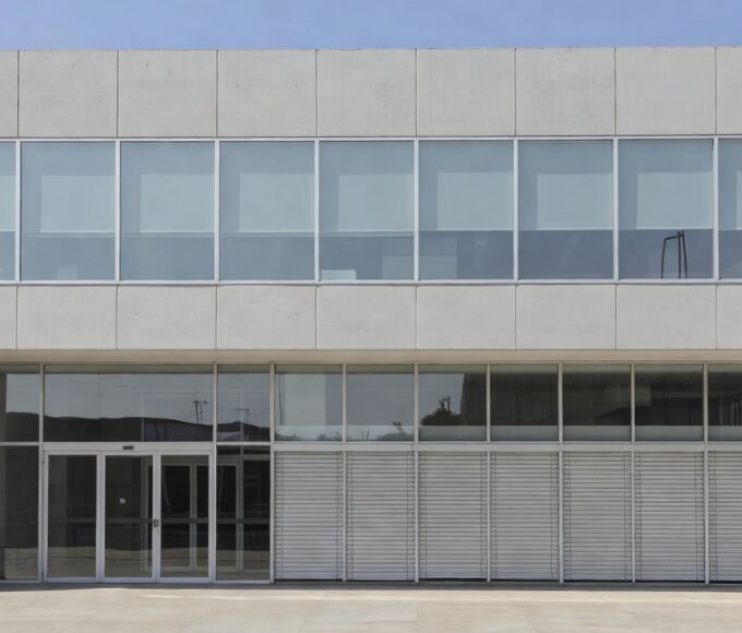 Fachada do prédio da Caesb com atendimento presencial suspenso em Brasília