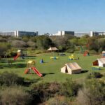 Colônia de férias em área verde no Distrito Federal