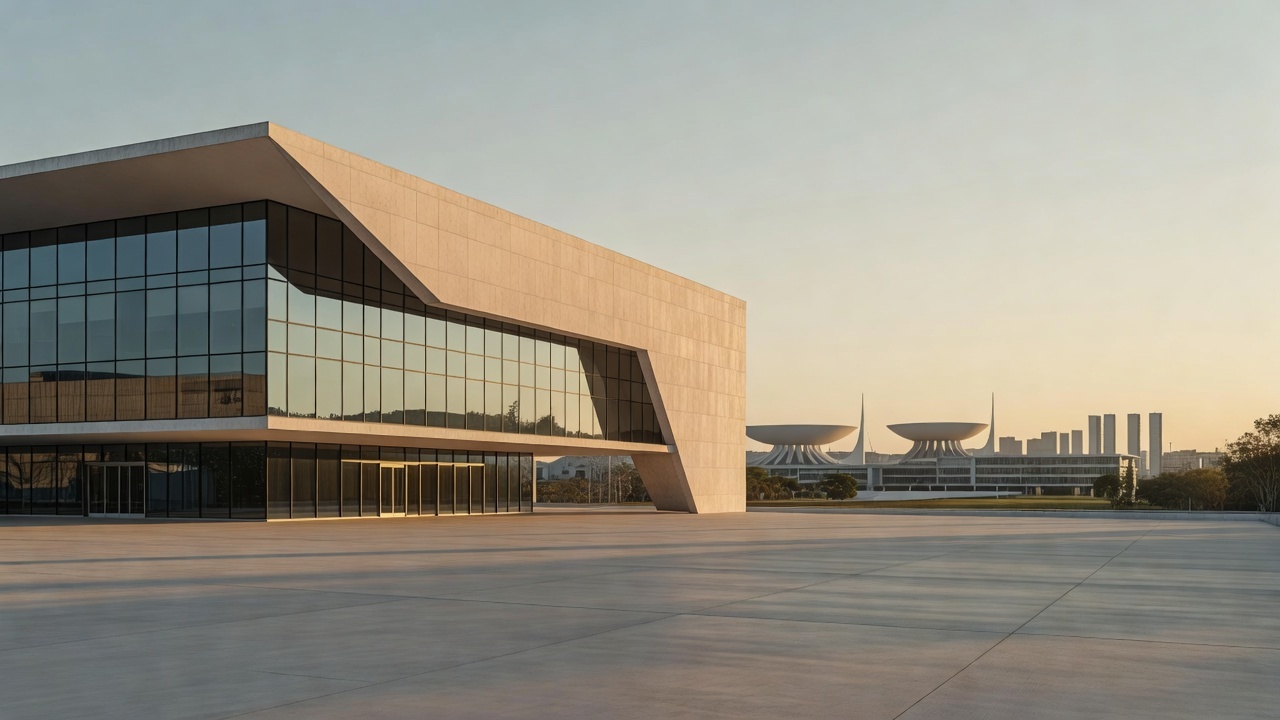 Edifício governamental em Brasília sobre canais de denúncia de direitos de crianças e adolescentes