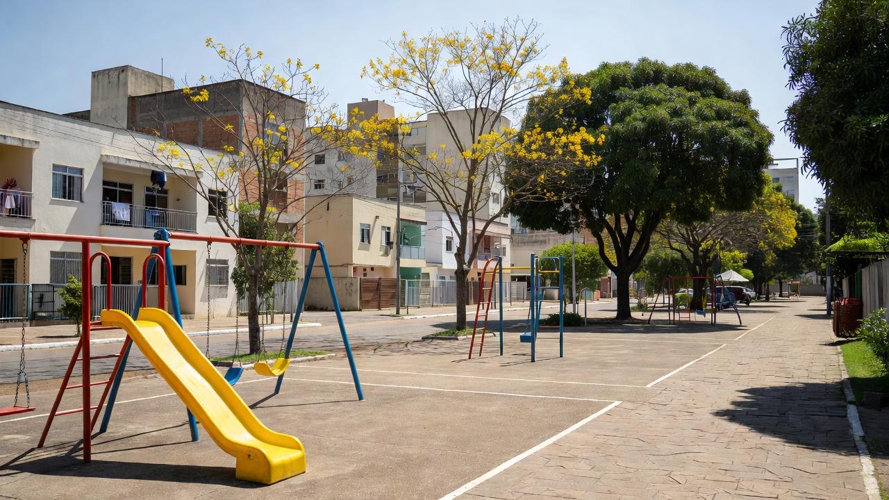 Rua de lazer no Guará II com edição especial de férias em Brasília