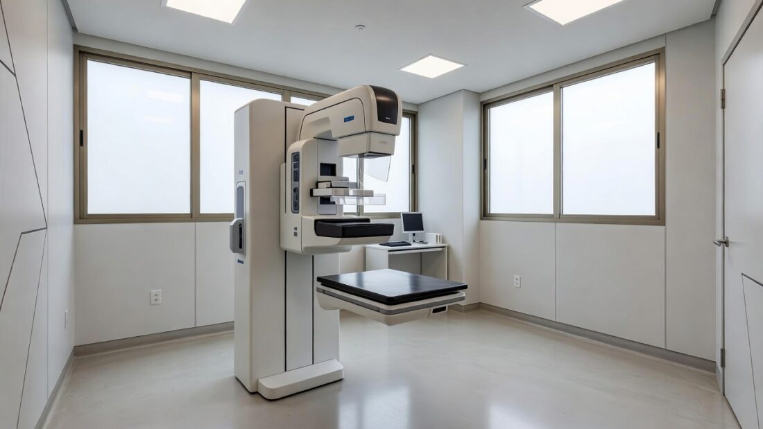 Unidade do SUS no DF com equipamento de mamografia para consultas rápidas