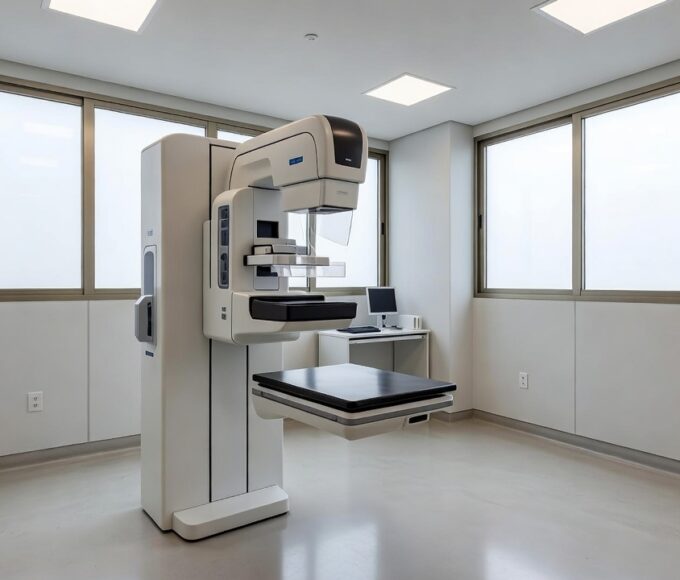 Unidade do SUS no DF com equipamento de mamografia para consultas rápidas
