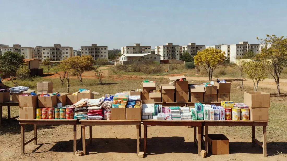 Edifício do TJDFT em Brasília no Dia Nacional do Voluntariado