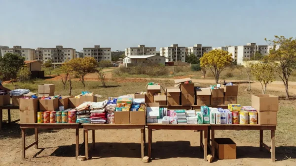 Edifício do TJDFT em Brasília no Dia Nacional do Voluntariado