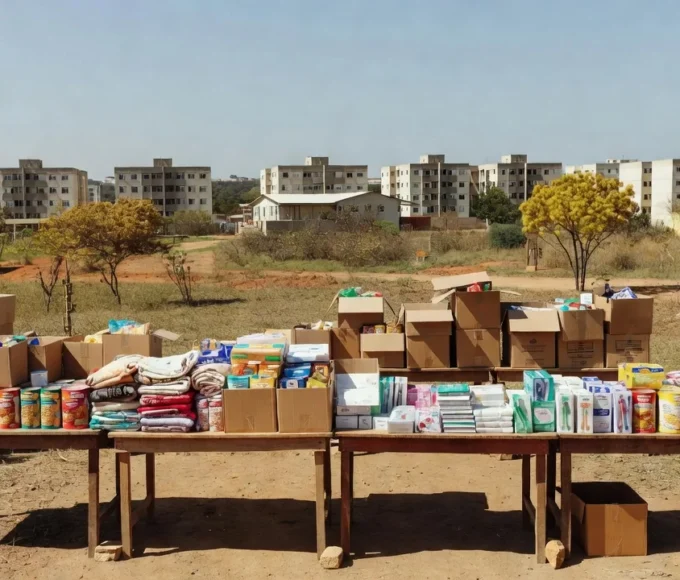 Edifício do TJDFT em Brasília no Dia Nacional do Voluntariado