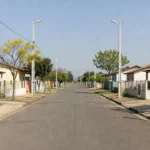 Rua residencial em Samambaia, local de buscas da Polícia Civil