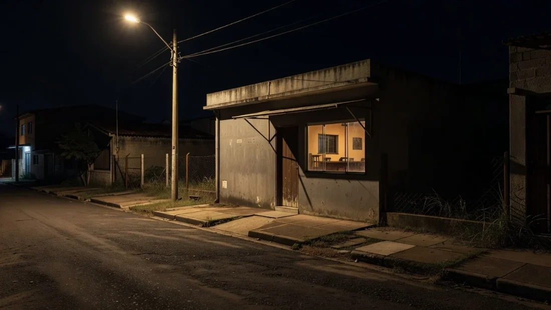 Fachada de bar em Samambaia condenado por agressão de segurança