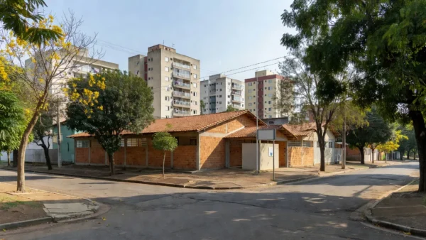 Centro comunitário em Taguatinga representando conselhos comunitários